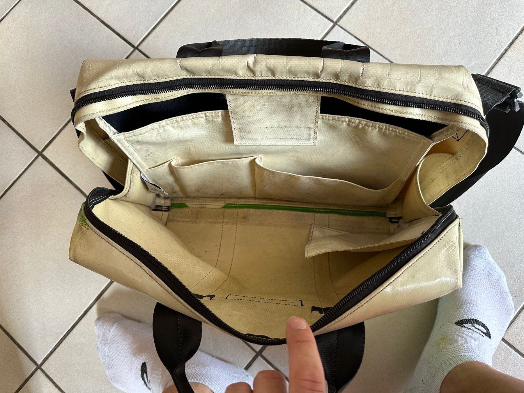 Freitag Borse: Coole Freitagtasche Freitag Handtasche Laptoptasche – Usato da Brunnen venduto da 23068 1
