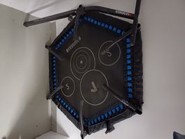Hammer Trampolin Fitnessgerät gebraucht schwarz blau