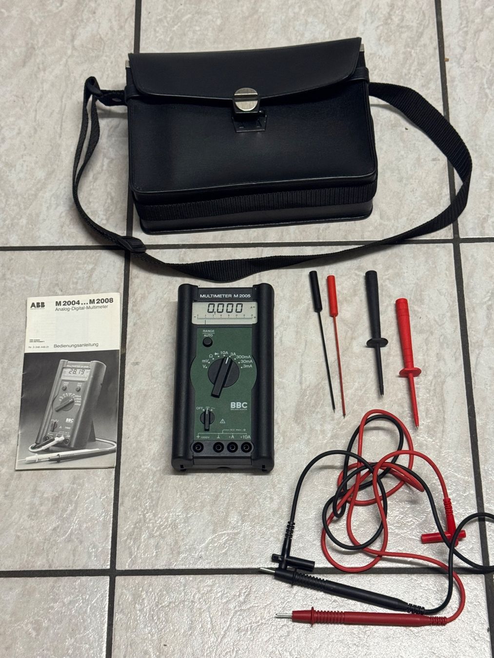 ABB Misurare: MULTIMETER ABB MetraWatt M2005 – Usato da Kaiseraugst venduto da Drasa