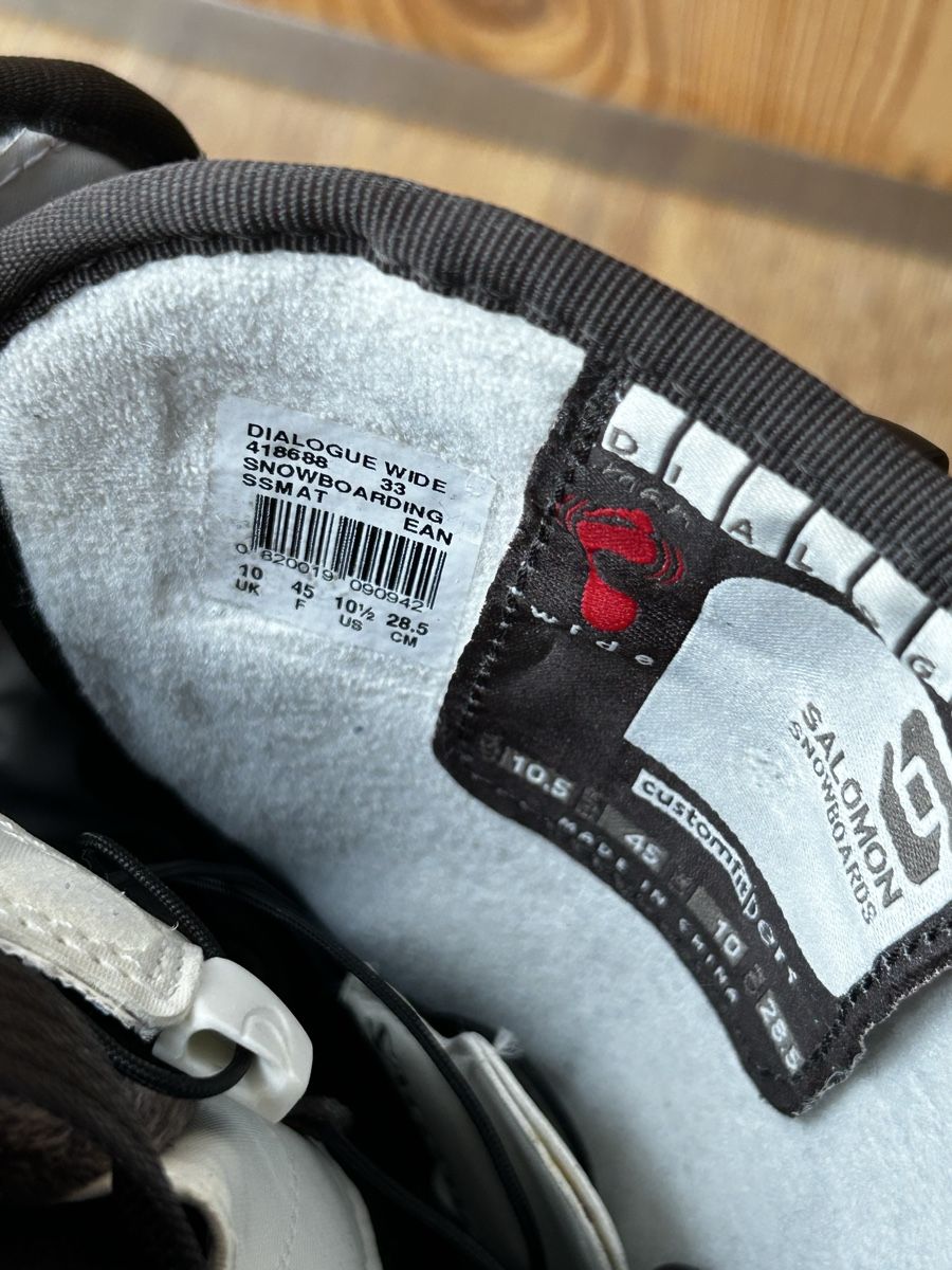 Salomon Scarpe da uomo: Snowboard Boots Gr. 45  Salomon – Usato da St. Moritz venduto da end_69pz 1