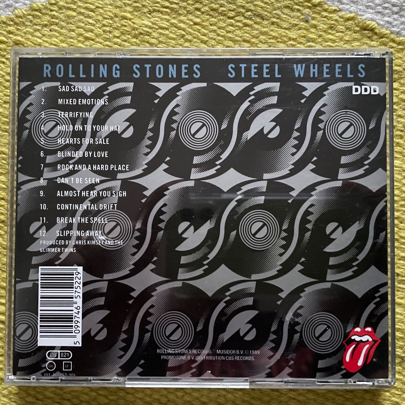 CDs: ROLLING STONES-STEEL WHEELS – Gebraucht aus Rorschacherberg von CD-Roli 1