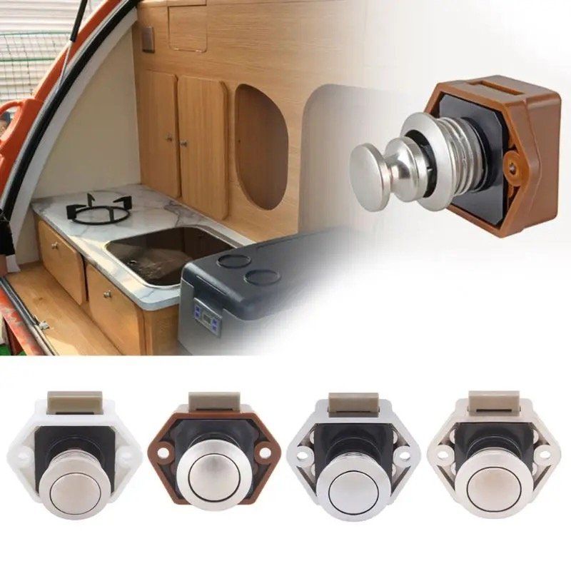 Boutons: Camper Van RV Caravan Boat push button lock - diameter 20 mm – Neuf avec emballage d'origine à Aven par WePrint3dStuff
