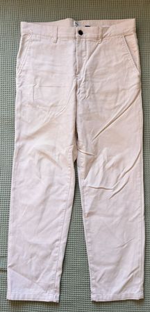 H&M White Trousers 34 N09