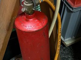 CFH Lötbrenner mit Gasflasche
