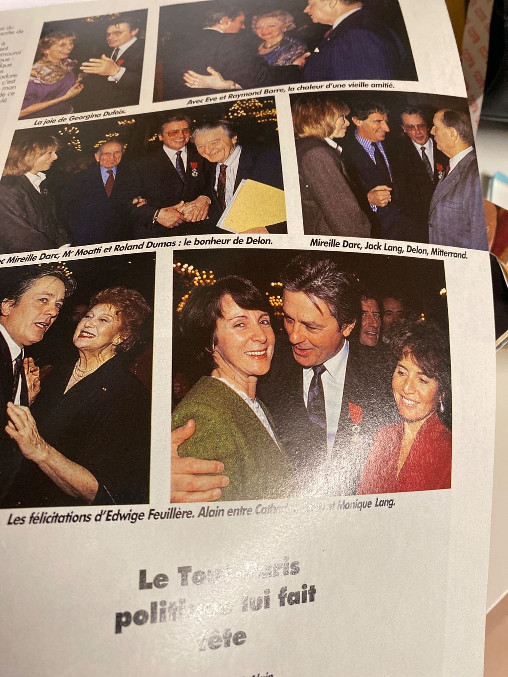 Riviste & Magazine: Paris Match - La Bataille Éclair - 7 mars 1991 - Alain Delon – Usato da Le Brassus venduto da cinema13 3