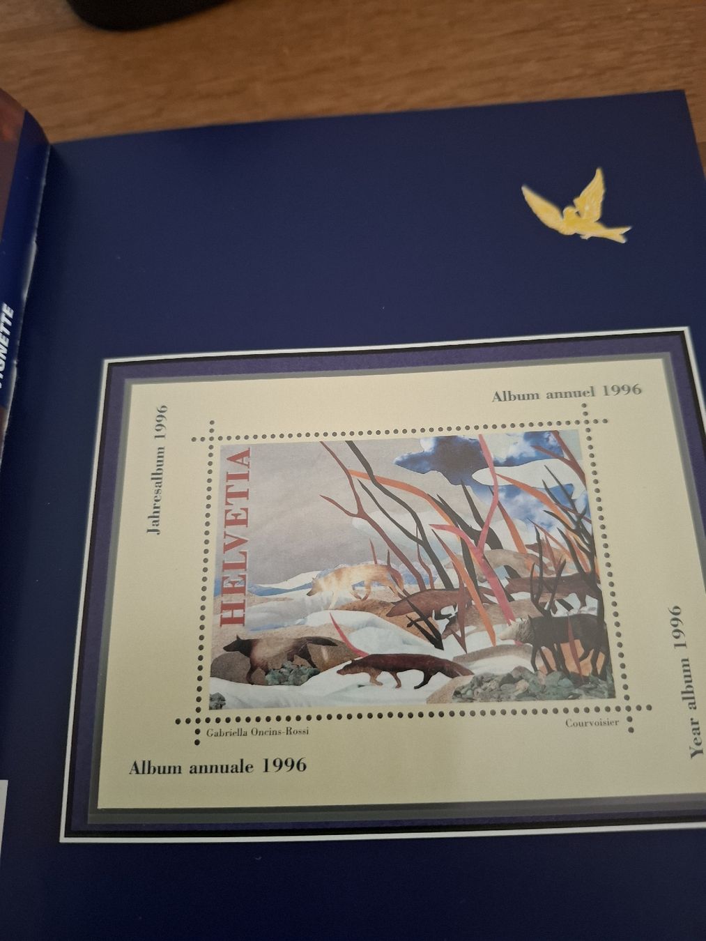 Tutti i francobolli: Jahrbuch 1996 Schweizer Briefmarken – Nuovo (secondo la descrizione) da Glarus venduto da Strubeli0 1
