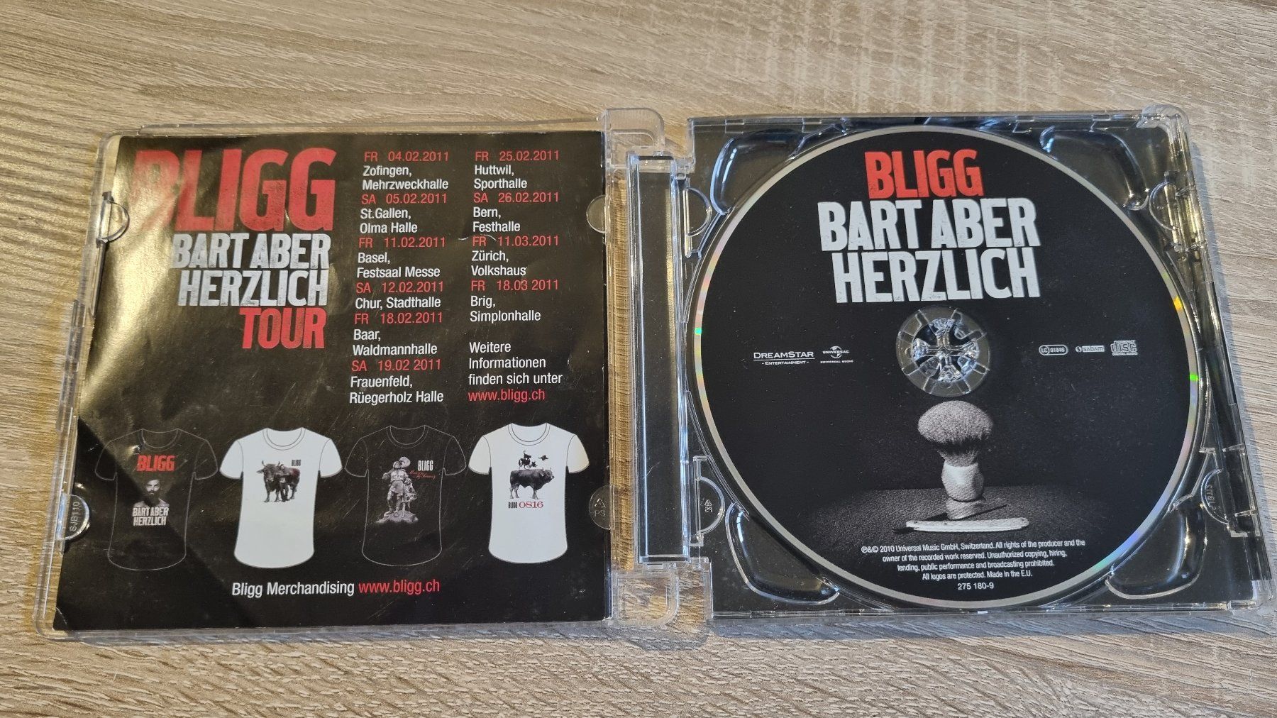 CD: Bligg - Bart aber herzlich – Usato da Hagenbuch ZH venduto da lecterr55 1