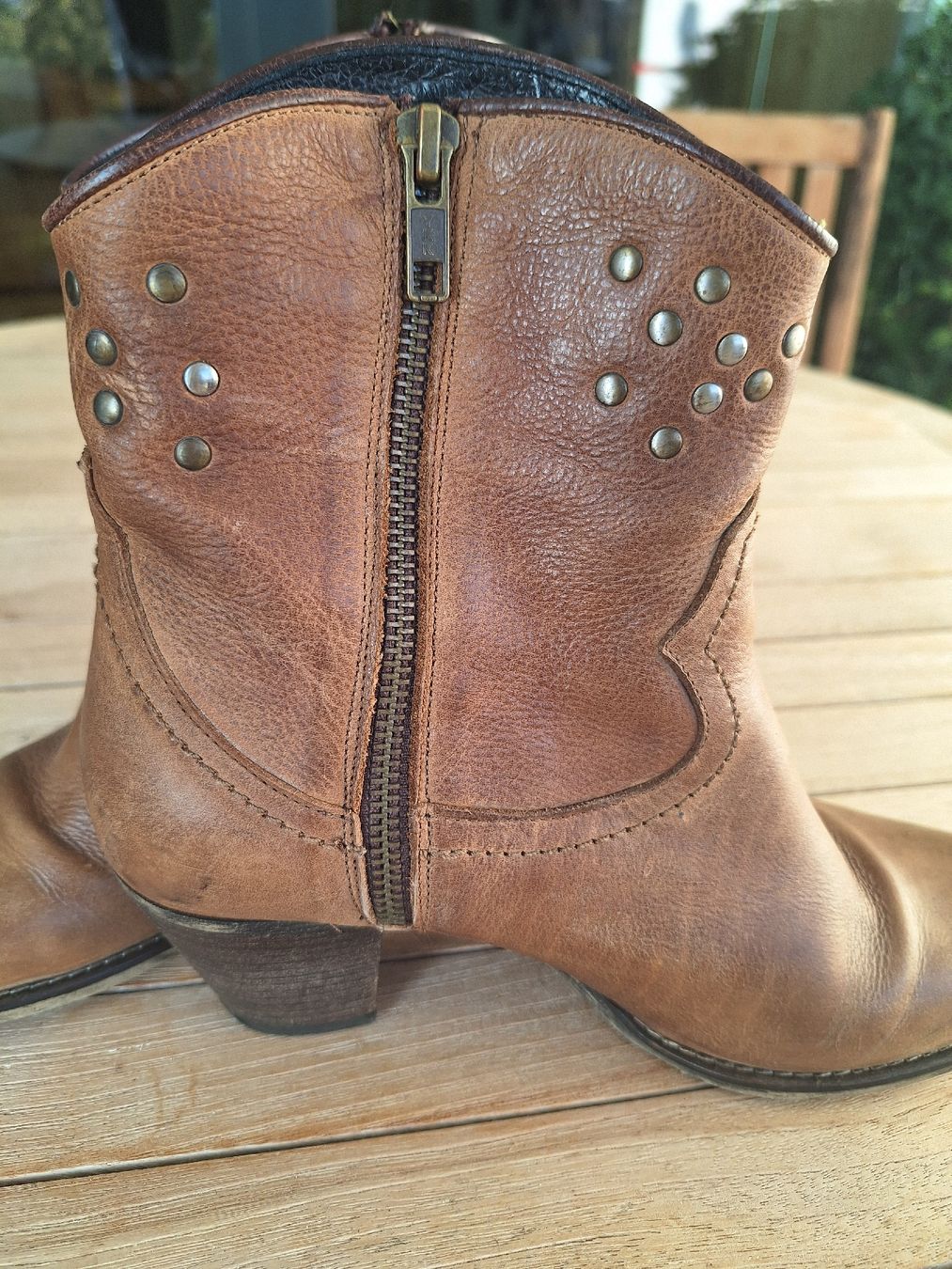 Walder Scarpe da donna: Lederstiefeletten Made Italy. – Usato da Bassersdorf venduto da Makeje58 2