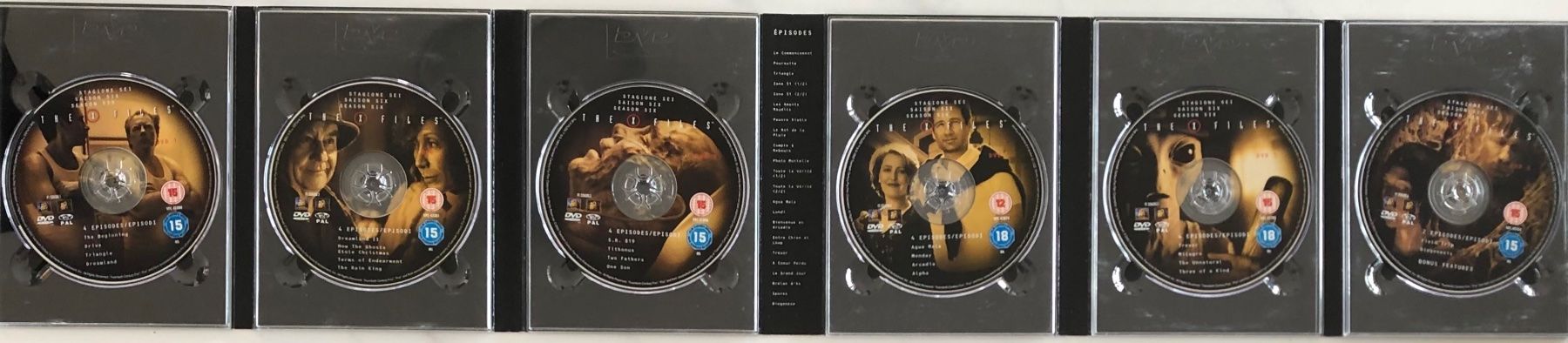 Alle DVDs: THE X-FILES (SAISON 6) – Gebraucht aus Poliez-Pittet von Newtown-Records 3