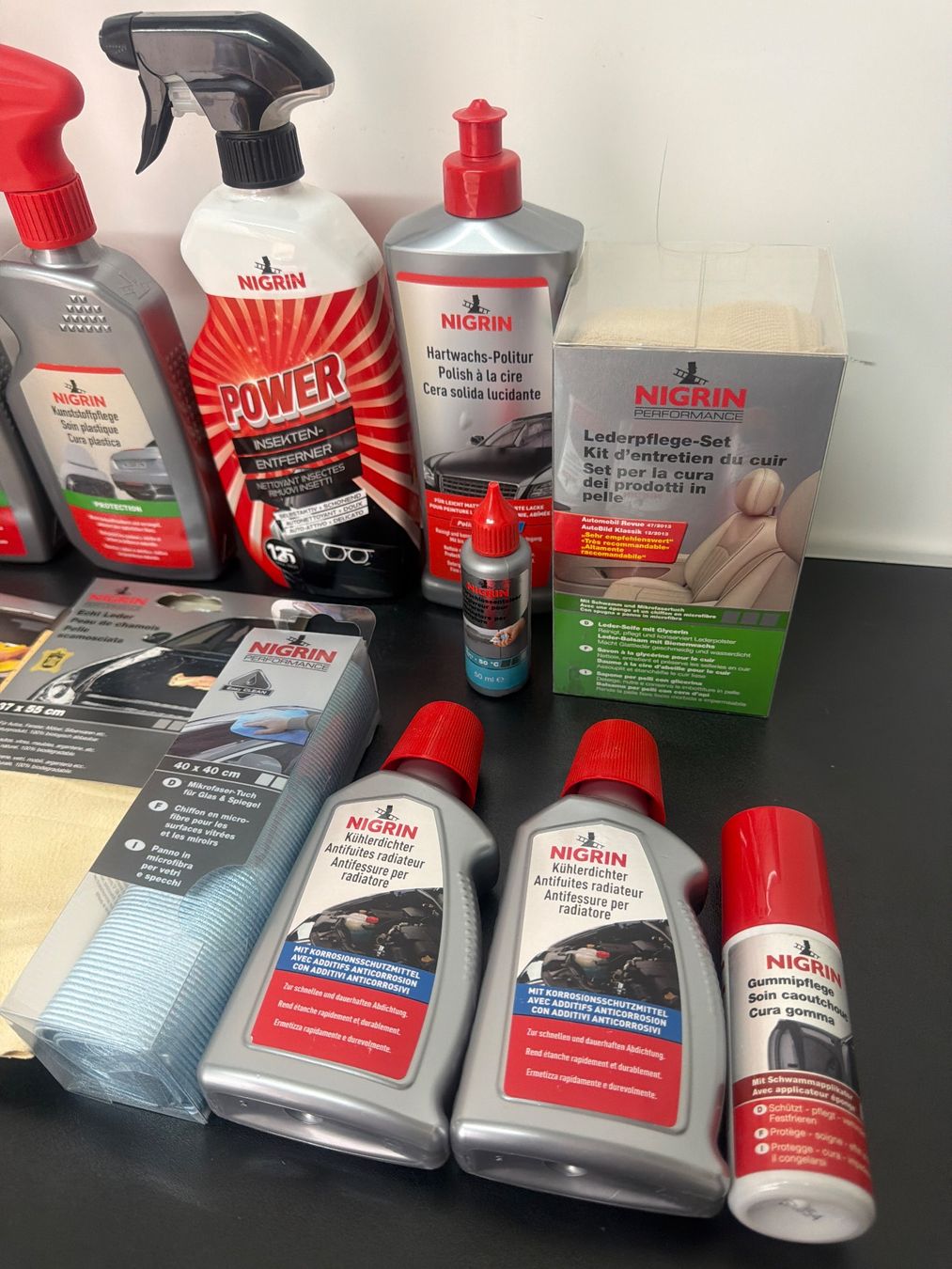 Pflegeprodukte: Neu Restposten Nigrin Auto Pflege- Set 14.-Teilig – Neu und originalverpackt aus Inwil von Rzic-Liquidationen 4