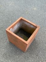 Blumentopf Terrakotta quadratisch gebraucht 42x42 x39cm