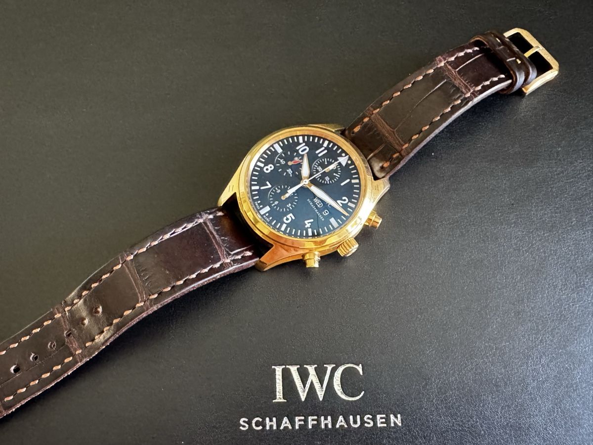IWC Orologi: IWC Fliegerchronograph Roségold 42mm – Usato da Zürich venduto da Rbusch