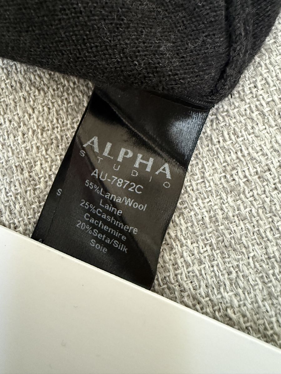Maglioni & Felpe: ALPHA STUDIO Pullover Anthrazit, NEU, Gr. 50 (M), Premium – Nuovo e nell'imballaggio originale da Biel-Benken BL venduto da Aplus0 3
