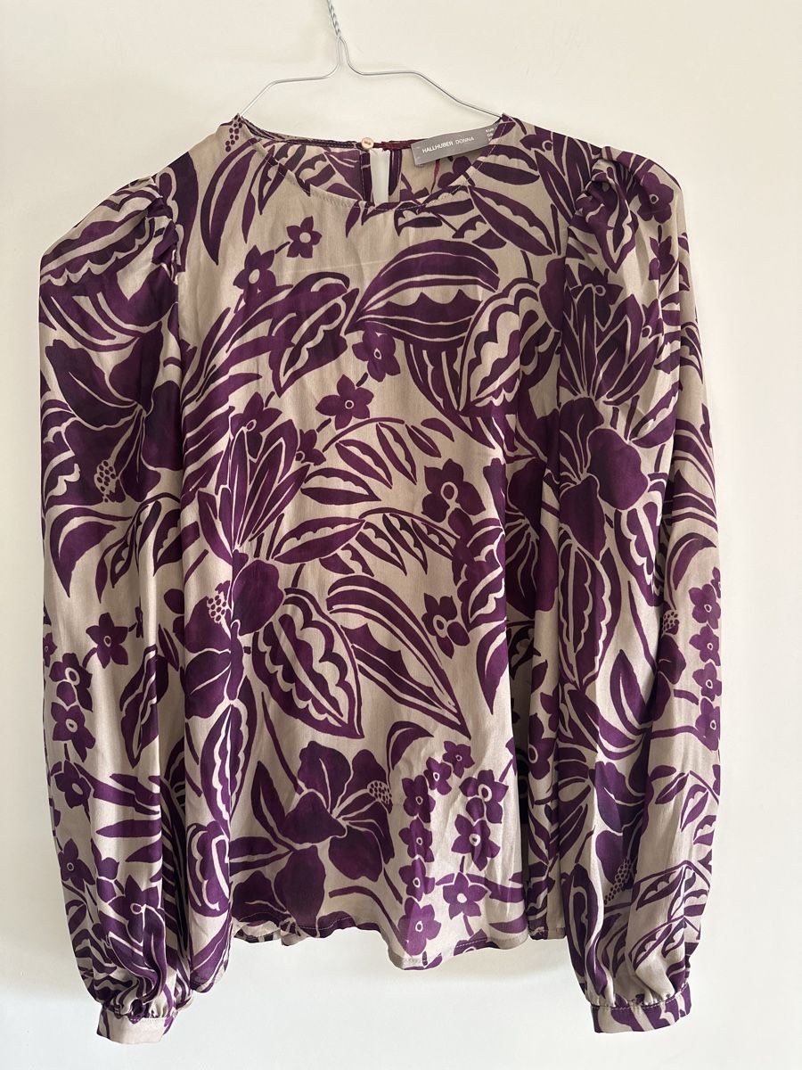 Camicette: Hallhuber Bluse 100% Seide – Usato da Uster venduto da Ninii003