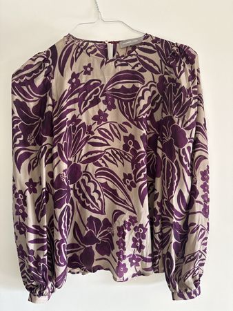 Hallhuber Bluse 100% Seide