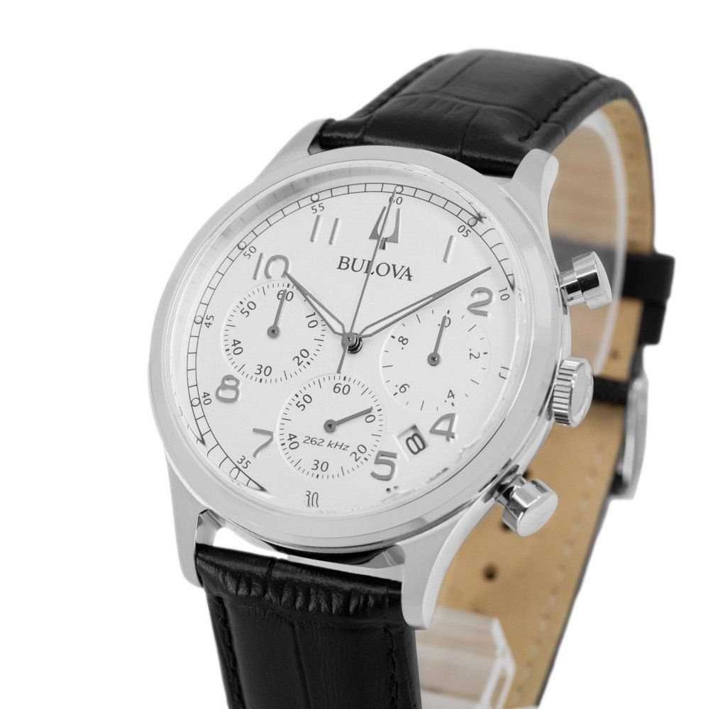 Bulova Orologi: Bulova Herren 96B354  Classic High Performance Kwarts – Nuovo e nell'imballaggio originale da Schindellegi venduto da harveystore 2