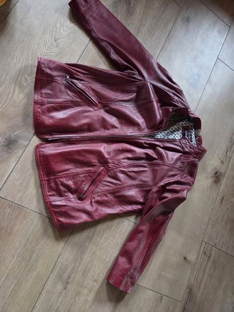 Lederjacke