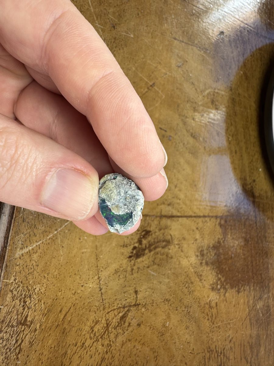 Edelsteine: Äthiopischer schwarz Rohopal – Neu und originalverpackt aus Wängi von Horus90 1