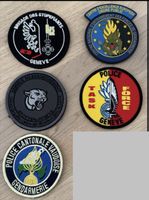 5 badges Police GE/VD