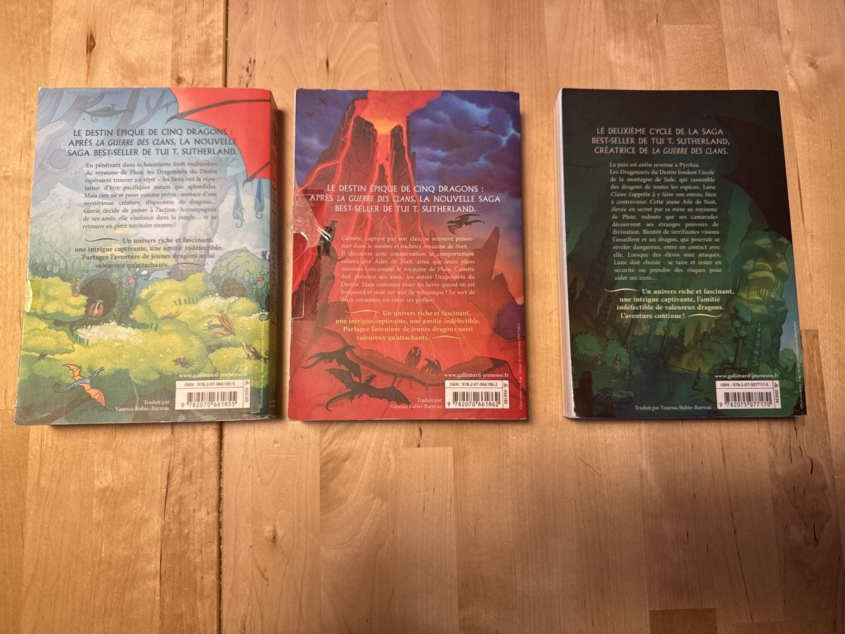 Libri: Les royaumes de feu – Usato da Meinier venduto da fabdab 1