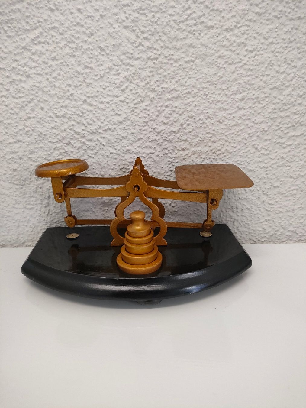 Sonstige Bürotechnik: Wunderschöne Messing Briefwaage goldfarbig – Gebraucht aus Dietikon von Tucumano1981 1