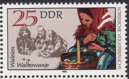 DDR Plattenfehler MiNr. 2718 I (weisse Perlen fehlen)