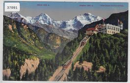 Interlaken-Heimwehfluh - Bahn Train - Litho