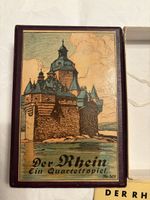 Antikes Ravensburger Rhein-Quartettspiel Nr. 305, komplett!