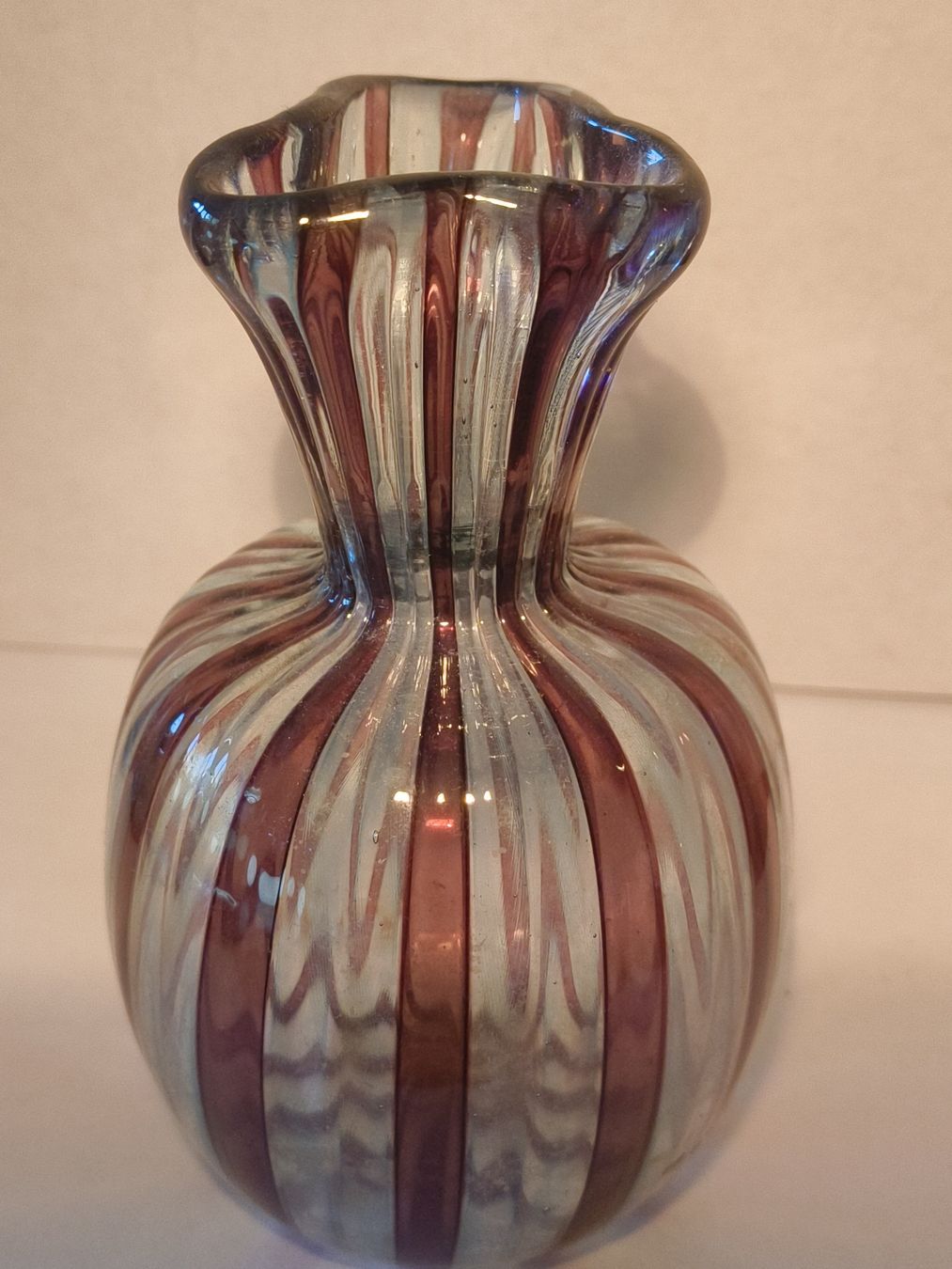Murano Vasen & Gefässe: Murano Vase a Canne Midcentury – Gebraucht aus stettlen von VintageBern_ch