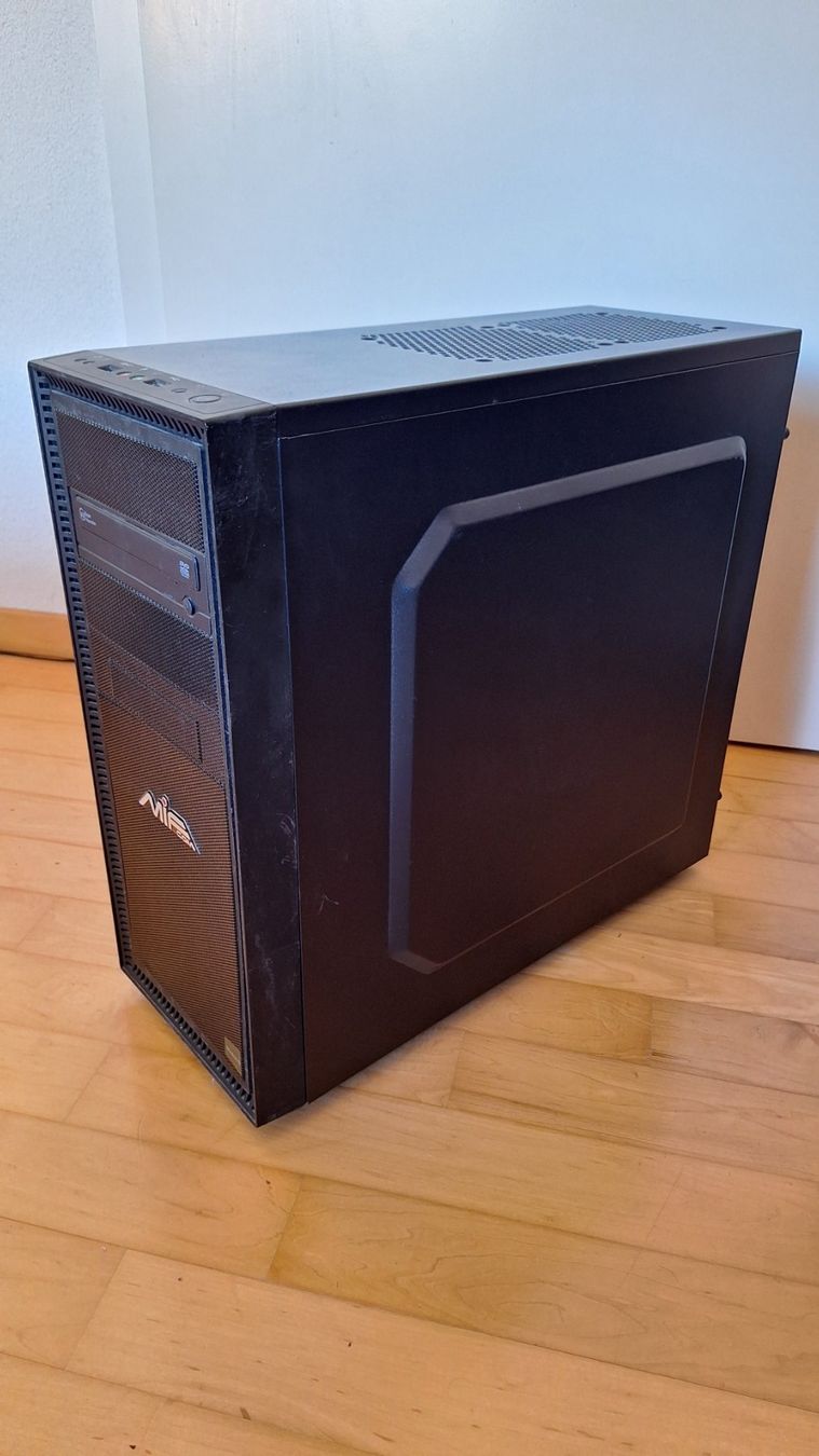 Gehäuse: PC-Case Deepcool Tesseract, Midi-Tower - black | MIFCOM – Gebraucht aus Zeiningen von Bonzei 3