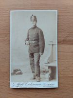 Antikes Foto CdV Militär Schweiz