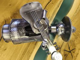 Metall-Flaschenhalter Gitarrist / Sombrero – Deko (A11)