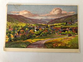 Ansichtskarte Merishausen Schaffhausen 15. Mai 1932 SELTEN