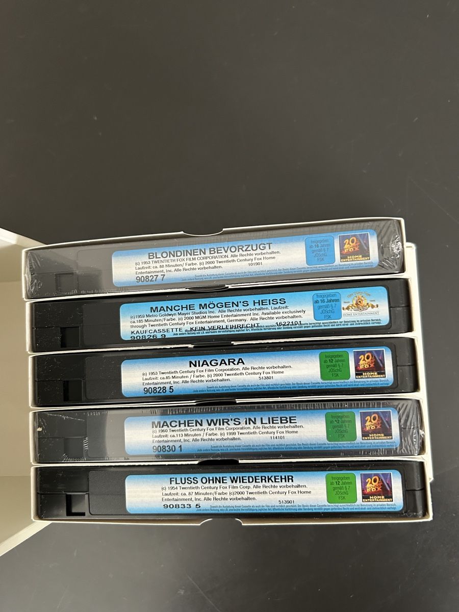 Tutti i VHS: Marilyn Monroe VHS First Class Collection – Usato da Zumikon venduto da tuna007 3