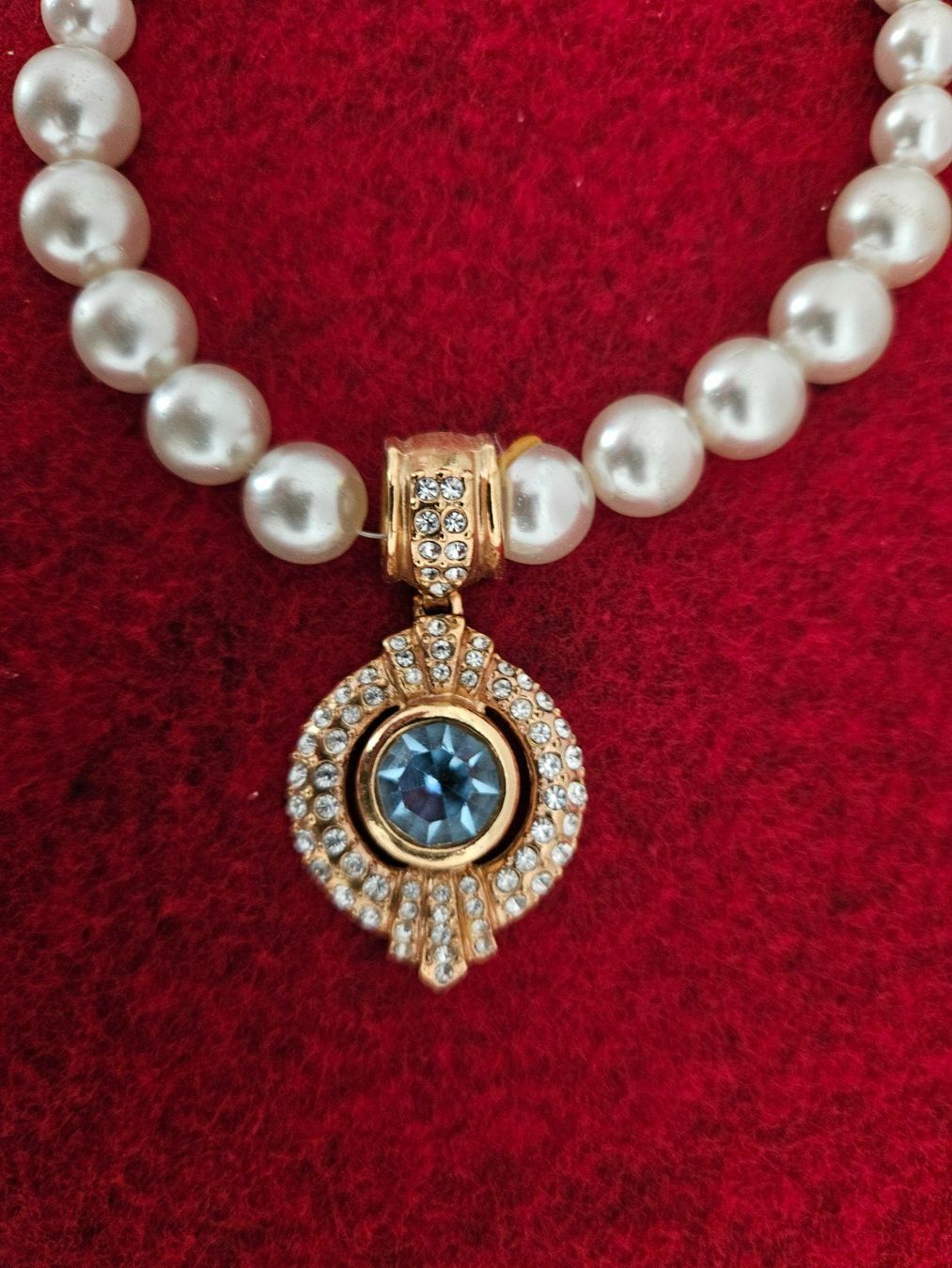 Catenine: Perlenkette mit Anhänger Schmuck Vintage – Nuovo (secondo la descrizione) da Menziken venduto da sura76 1