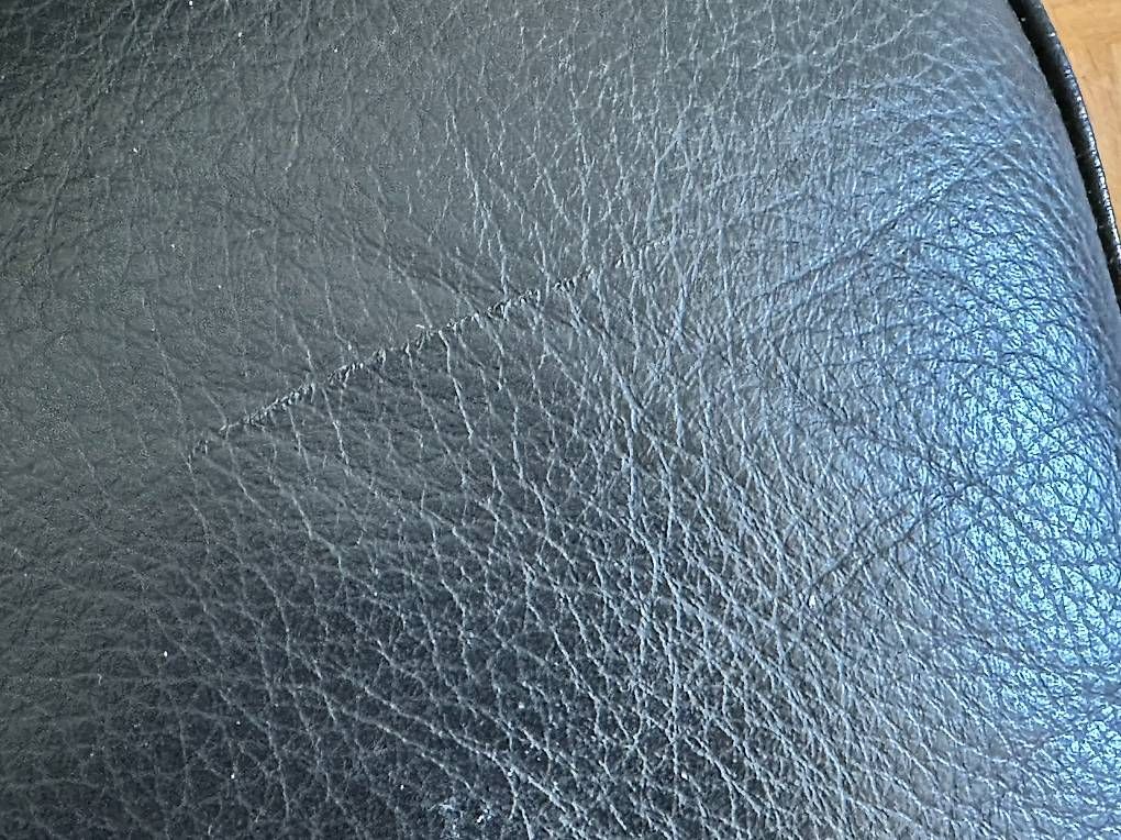 Sofas: Sofa Echtleder schwarz – D'occasion à Zug par roliro54 1