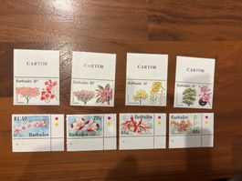 Barbados Briefmarken Sammlung, 8 Stk., Top Zustand!