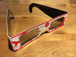 4-D Film Brille aus World of Coca Cola - Aus Atlanta USA