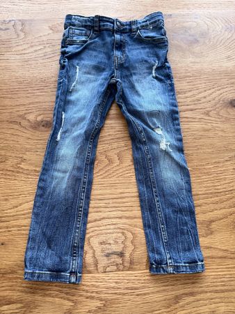 Gr 128 skinny H&M bund verstellbar