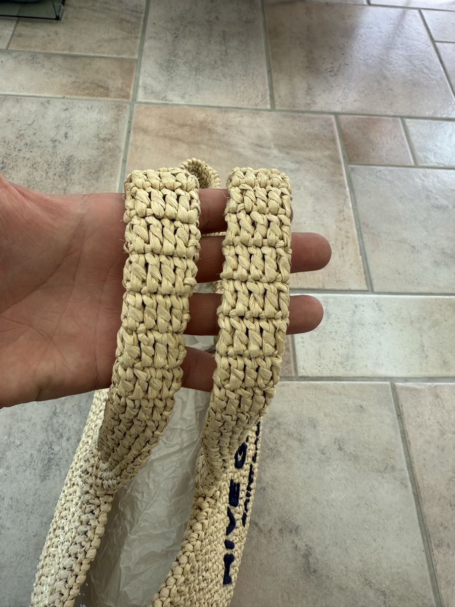 Saint Laurent Borse: Saint Laurent Raffia Tasche NP. 1580.- – Nuovo (secondo la descrizione) da Ellighausen venduto da privateseller 3