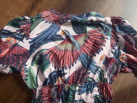 Farm Rio Top: New Farm Rio Parrot print top - S – Nuovo e nell'imballaggio originale da St-Sulpice VD venduto da juhdu 7