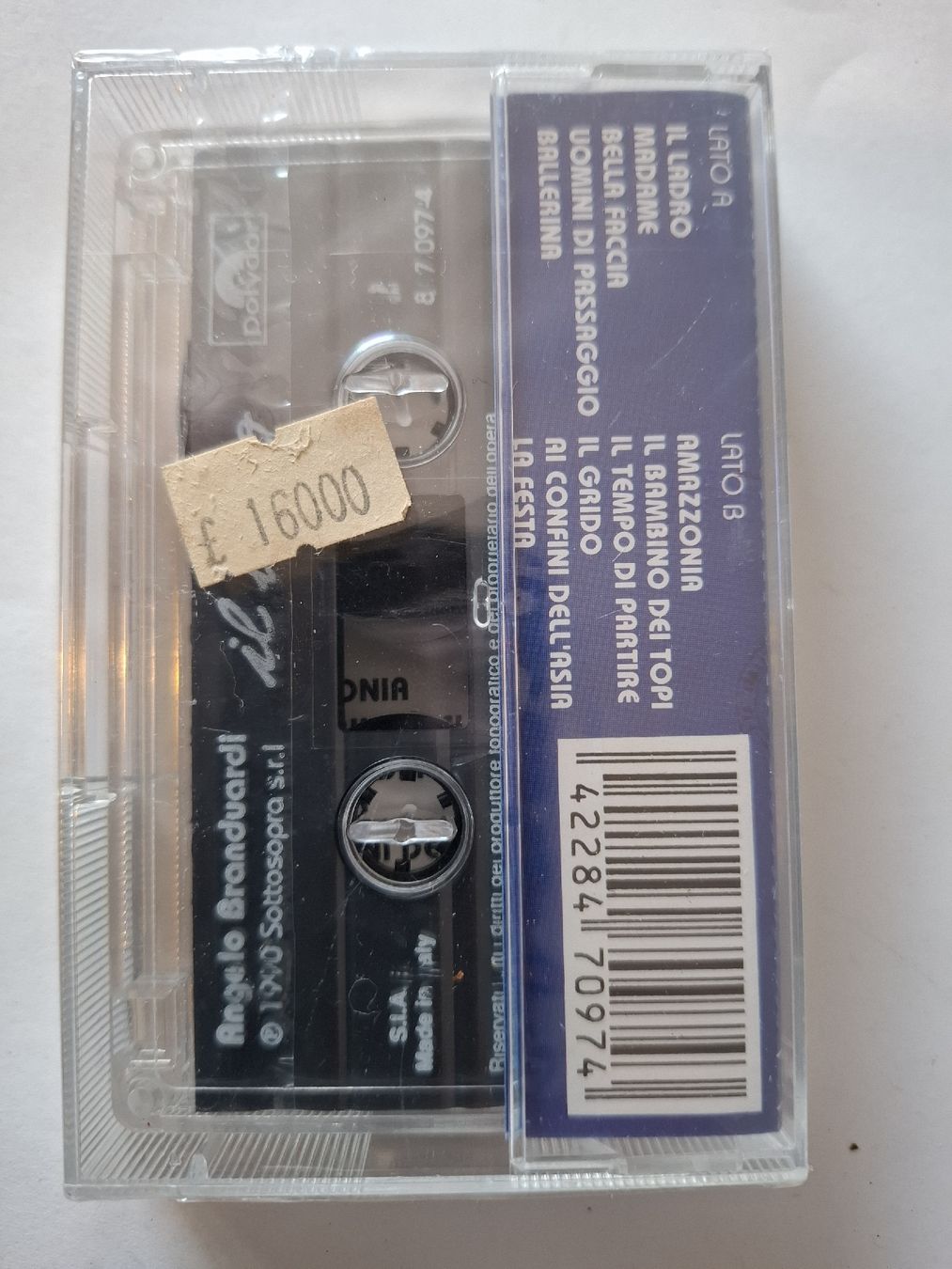 Musicassette: Angelo Branduardi K7 il ladro _ Mint – Usato da Crémines venduto da Carambaaa 1