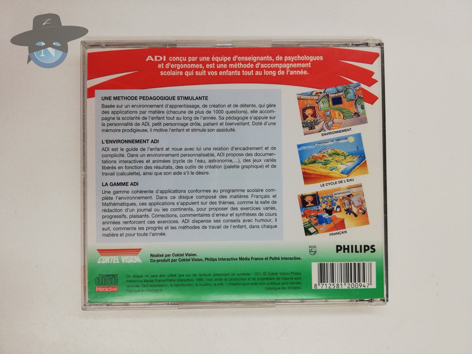 Spiele: Francais - maths  CM2 - version francaise / Philips CDI CD-i – Gebraucht aus St. Gallen von zorro_dc 1