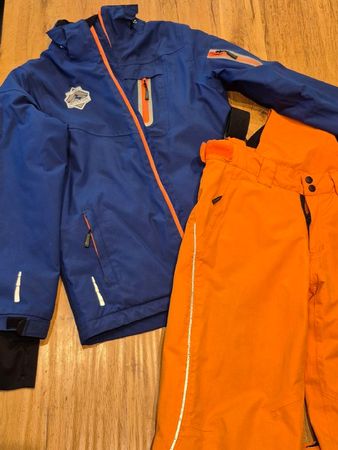 152 - Grösse, 2er SET Ski-Jacke mit Skihose für Jungen