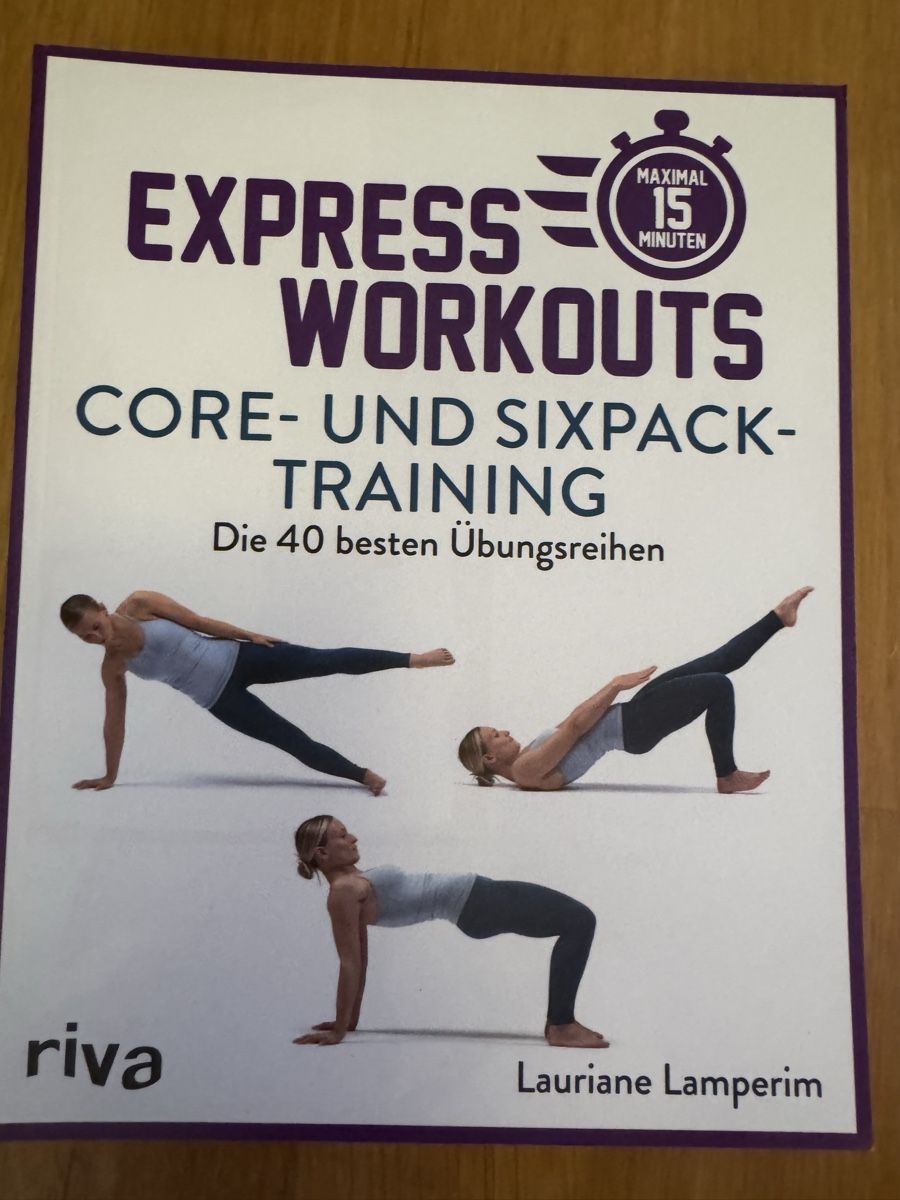 Libri: Buch Express Workouts Core- und Sixpack-Training riva – Usato da Pfäffikon SZ venduto da Norina2005