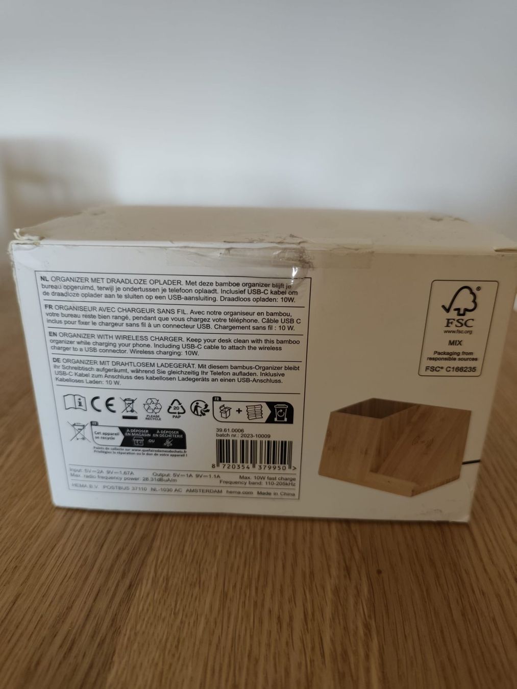 Caricabatterie: Organisateur avec chargeur induction – Usato da Grand-Lancy venduto da gab_z2r6 1