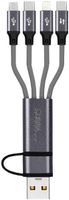 8in1-Lade- & Datenkabel USB-C/A zu USB-C/Micro-USB/Lightning