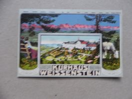 Karte Weissenstein SO Solothurn Kurhaus von ca. 1920