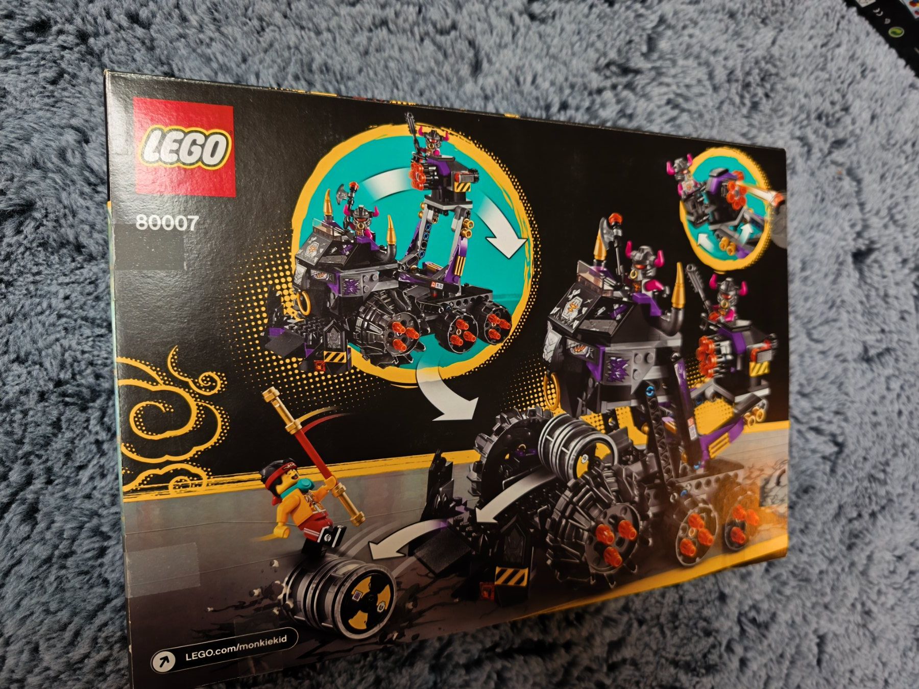 Lego Monkie Kid Iron Bull Tank 80007 Gepanzerter Eisenstier (Neu ...