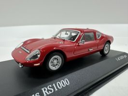 Melkus RS100 1:43, rot, inkl.Acrylbox, limitiert, MINICHAMPS